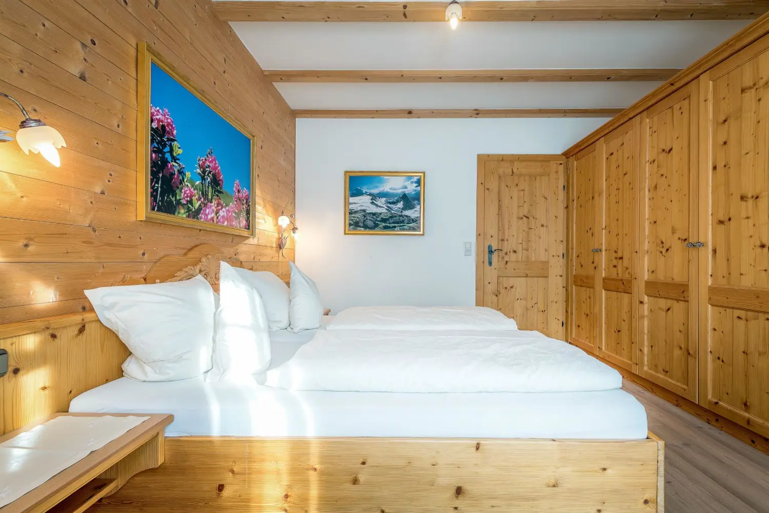 Zweites Schlafzimmer in Top 1 — Bauernhof-Ferienwohnung Going Tirol
