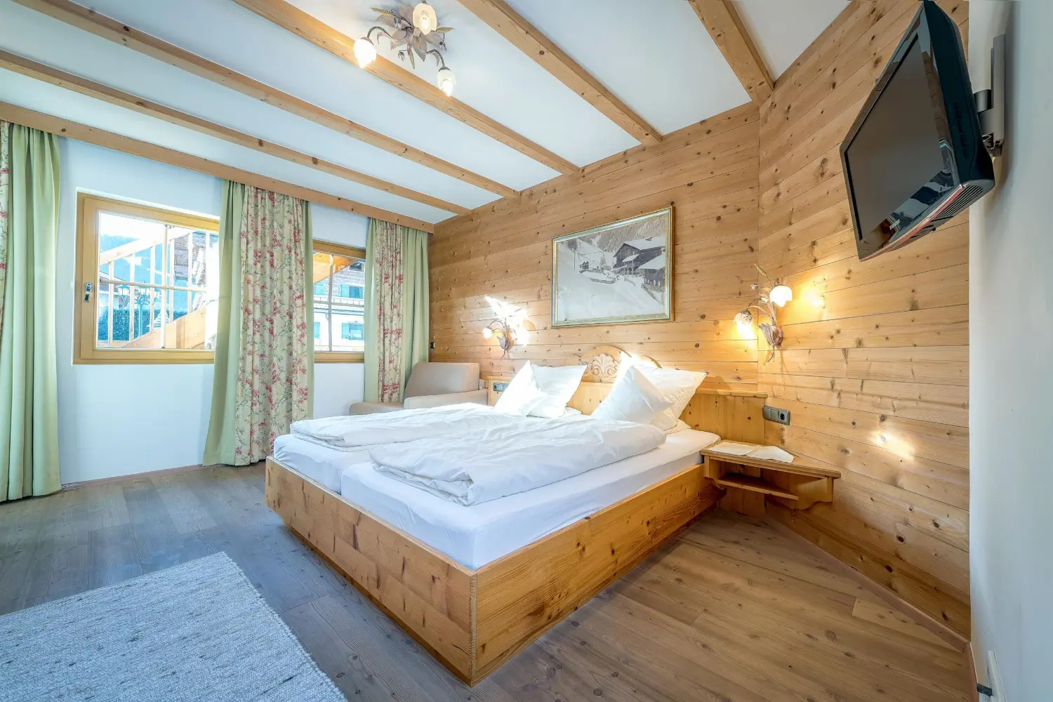 Zweites Schlafzimmer in Top 2 — Gafalhof Ferienwohnung Going Tirol
