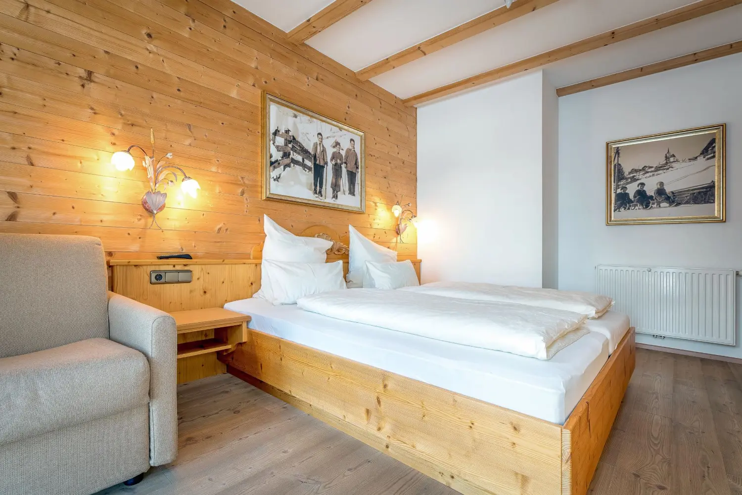Zweites Schlafzimmer in Top 3 — Ferienwohnung Gafalhof Going Tirol