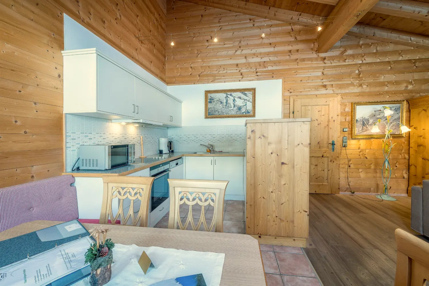 Vollausgestattete Küche in Top 3 — Ferienwohnung Appartementhaus Wilder Kaiser